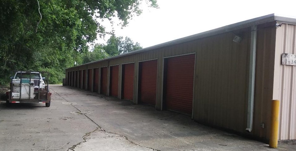 Rows of storage